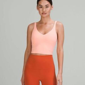 Light pink Lululemon align tank
